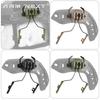 Tactical Headset Support Helmet Rail Suspension Adapter Fast Rail Mounts 360 Rotation Airsoft Paintball Headset Holder Bracket