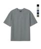 Nuateuseutyudio Basic Plain Cotton Round Neck T-Shirt (4 Types)
