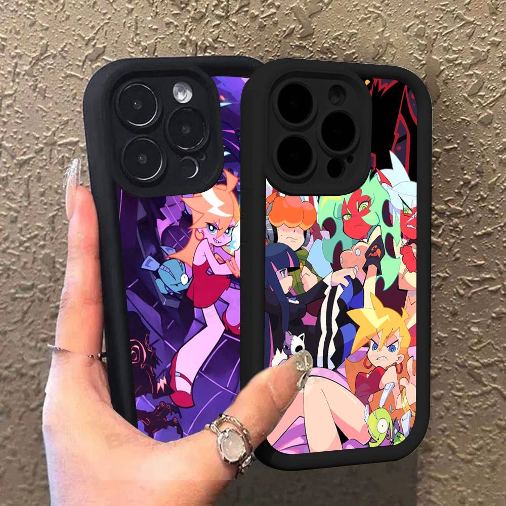 Panty Stocking G-Garterbelt Phone Case For iPhone 17 16 15 14 13 12 11 Pro Max Plus Mini Luck Cover