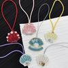 Shell Beaded Patches Pearl Shell Lanyard Accessories Used For Handbag Decoration Keychain Pendant Applique