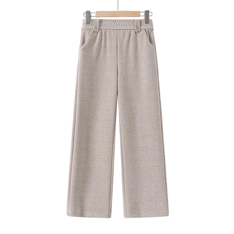 Hodo Women's Mid-Age Casual Straight-Leg Pants