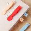 3Pcs Silicone Bookmark Automatically Follows Page Flipping Student Bookmarks Office Stationery Cute Book Clip School Supplies