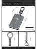 Universal NFC Card Key Case for Men & Women - Metal Shell, 12/13/14 Gen-Compatible