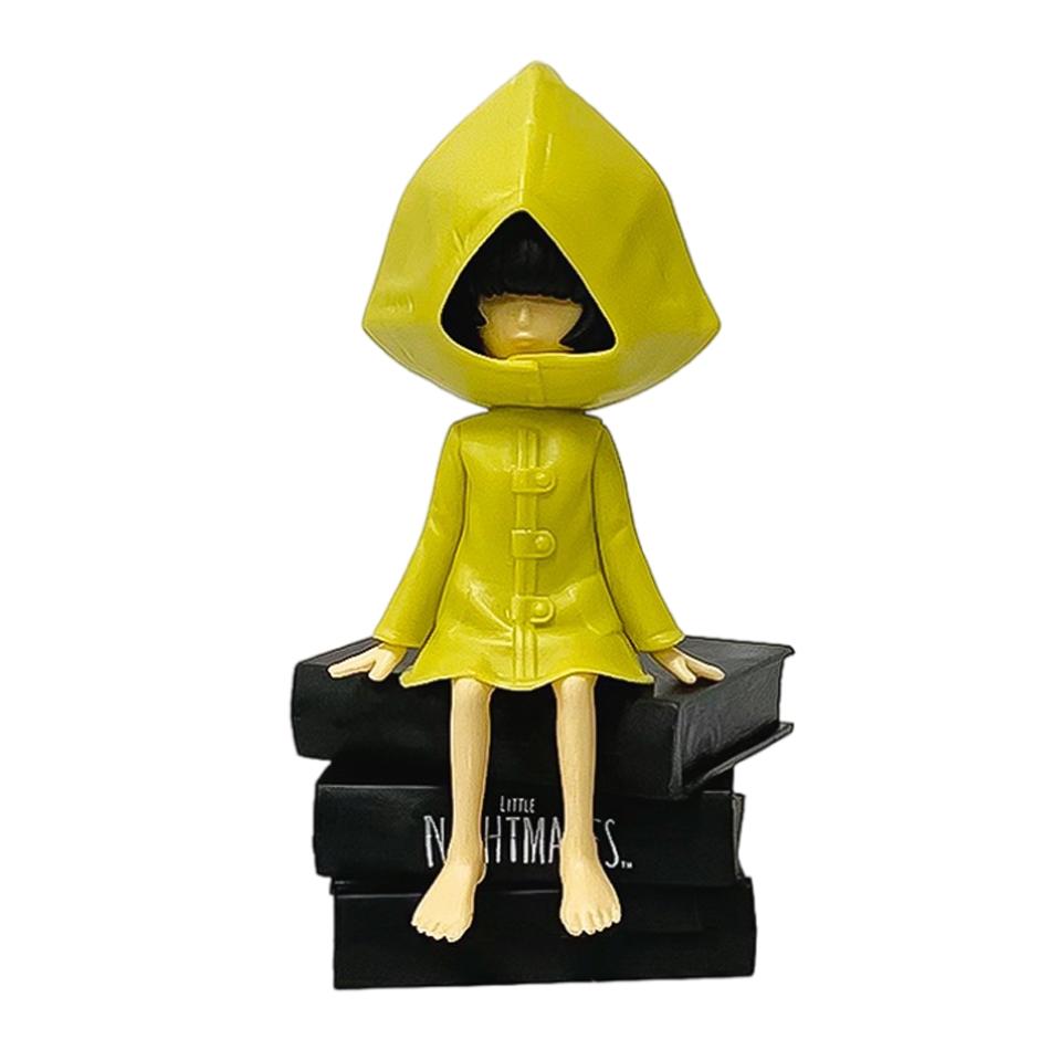 Little Nightmares Figurka Six/Mono/Leon Żółty Płaszcz Przeciwdeszczowy Anime Gra Figurka Akcji Model Kolekcjonerski Zabawka PVC Akcja Dla dorosłych Prezenty