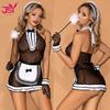 JSY Sexy Stewardess Uniform Cosplay Lingerie Leather Dress Women Underwear Erotic Lingerie Porno Costumes Sexy Role Play Outfit