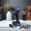 4000rpm Brushless Electric Screwdriver 21+1 Gear Two-Speed Cordless Drill 18V No Battery Power Tool for Home DIY Professionals