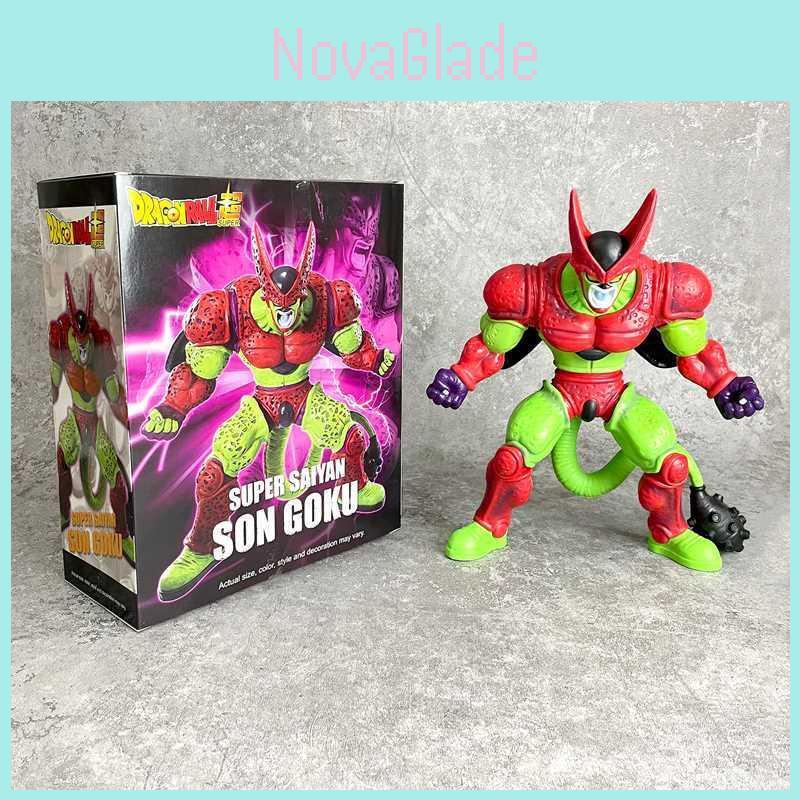 Dragon Ball Cell Pvc Model With Roaring Design For Collectors And Display