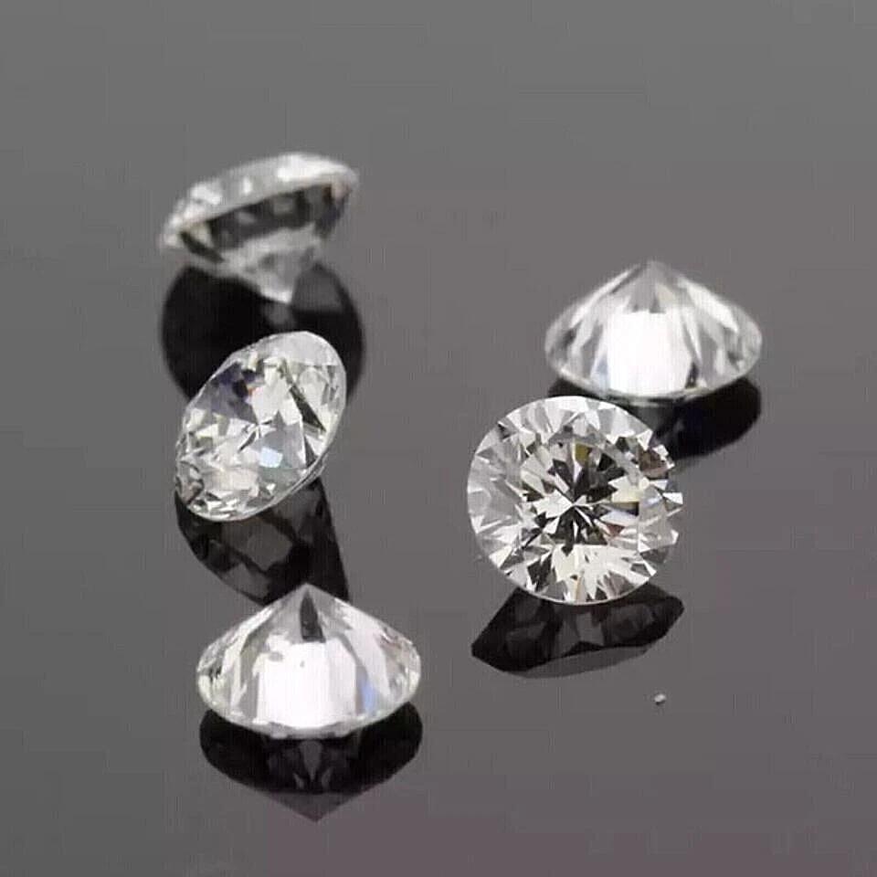 Loose Lab-Grown CVD Diamond LOT 4.50 MM D Color IF CLEARITY 3 PCS Certified
