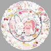 51 Sanrio Wishing Rabbit Stickers: Cute, Waterproof Animal Designs for Phone Cases & More.
