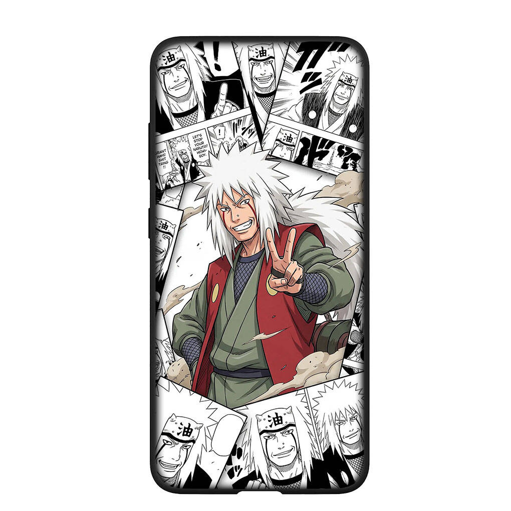 Phone Case for iPhone 17 15 16 Plus Redmi Note 14 12 11 13 Pro Max Huawei P30 P20 Lite Y9 OPPO A60 A40 A80 A38 A54 Cartoon Jiraiya Narutos Anime Cover
