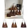 Fashionable Khaki Brown Coffee Leopard Tote Bag For Women Urban Minimalist Style
