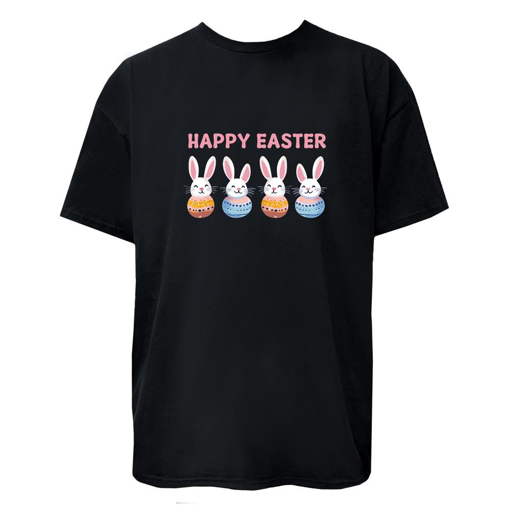 Easter Bunny  Happy Easter  Women, Men Graphic Design Unisex T-Shirt Cute Tee Unisex T-Shirt XL