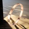 High-End Women's Stainless Steel Bracelet - Non-Fading, Titanium Steel, Elegant Buckle Jewelry