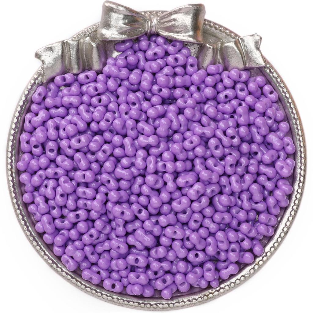 100pcs Glass Beads Charm Czech Peanut Beads Seed Spacer Beads For Jewelry Making Accessories