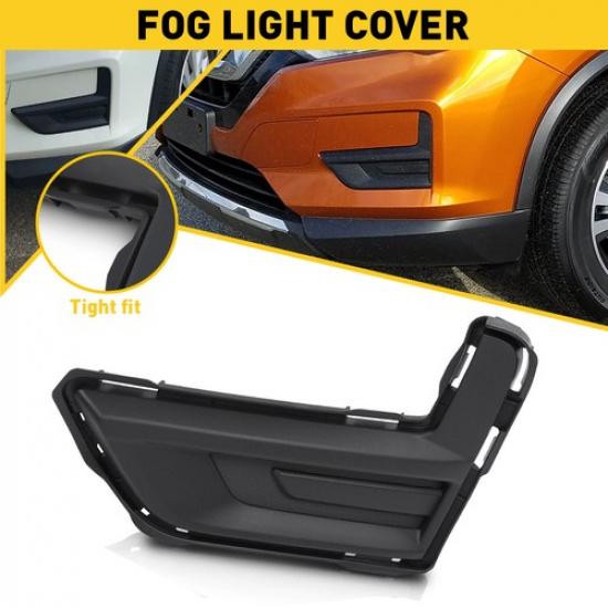 

For 2017- Nissan Rogue SV Front S SL Side Light Left Fog Cover New