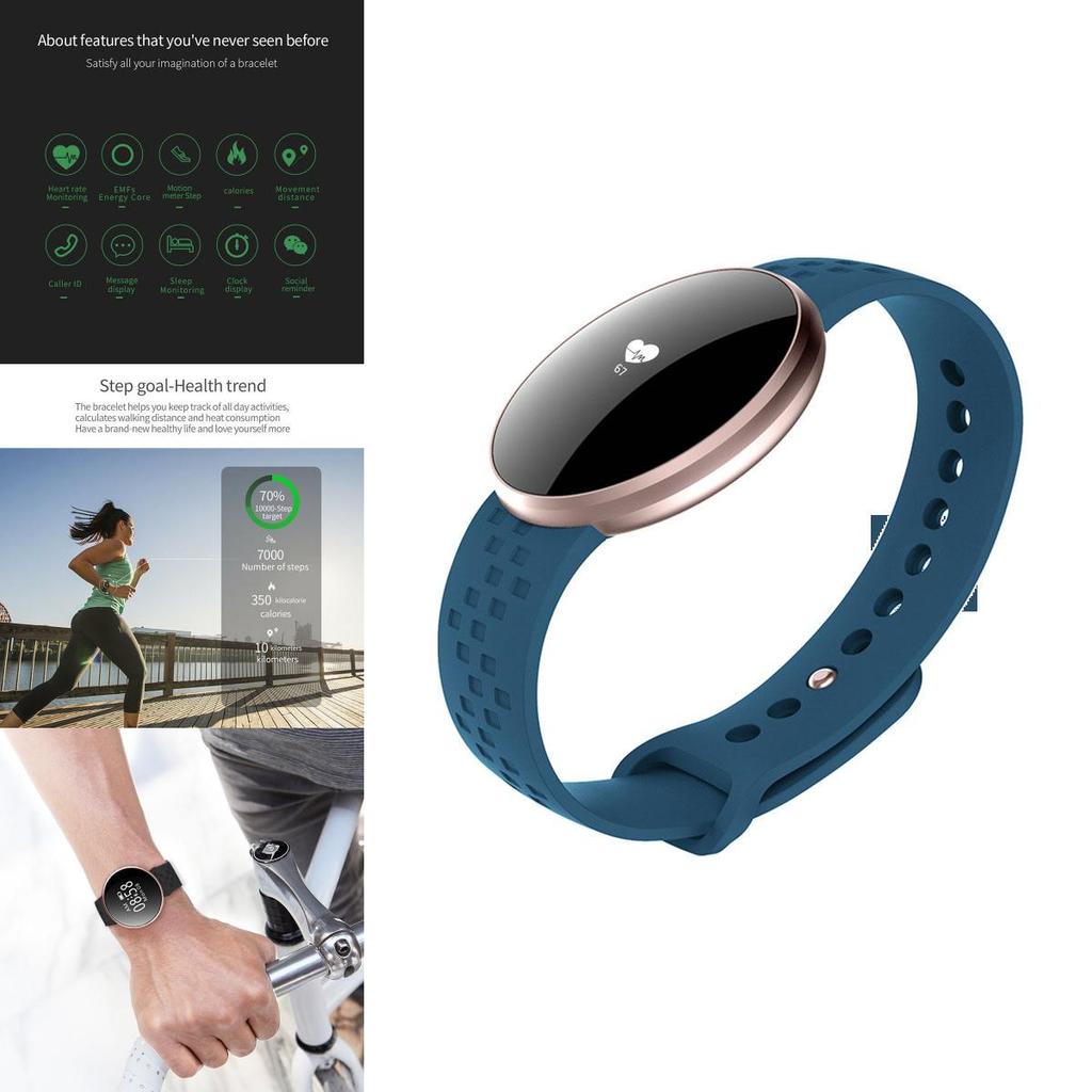 Fashion Bluetooth Womens Smart Watch Fitness Tracker For Iphone Andriod