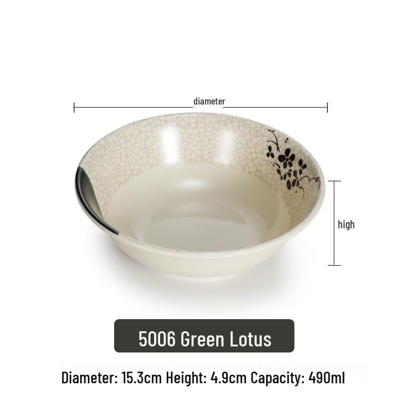 A5 Melamine Chinese Noodle/Ramen Bowl
