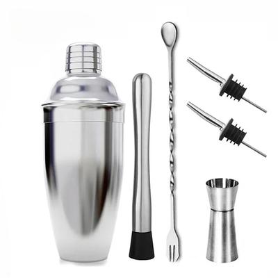 UPORS Edelstahl Cocktail Shaker Mixer Wein Martini Boston Shaker Für Barkeeper Trinken Party Bar Werkzeuge 550ML/750ML