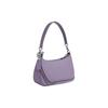 Coach Teri 24 Top-Reißverschluss Glattes Leder Handtasche Damen Handtaschen Silber Hell-Lila CR099-SVIZ