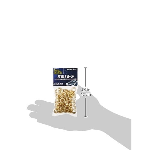 Bigman Single-Sided Eyelet 7mm Brass Plated Replacement Balls (100 Pieces)