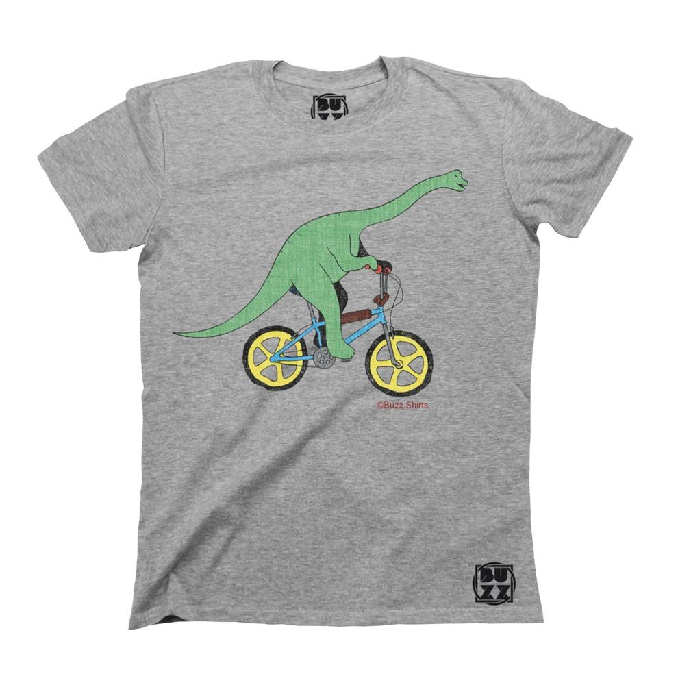 

Dinoride DINOSAUR T-Shirt Cotton Eco Unisex Mens Ladies Christmas Tee 3XL