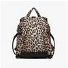 Ganni A4757 943 Leopard Print Tech Backpack