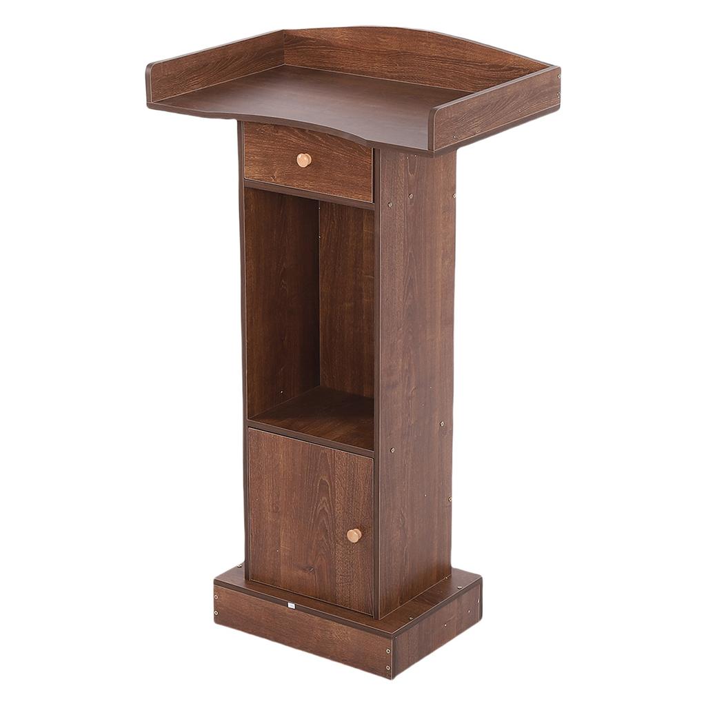 Podio Legno Moderno Minimalismo Tavolo Grande Pupitre per Discorsi Presentazione Lezione Aula