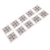 1: 12 Scale Dollhouse Flooring Tiles Wooden Mini Dollhouse Flooring Tiles Accessories for Home Decor 30 Piece