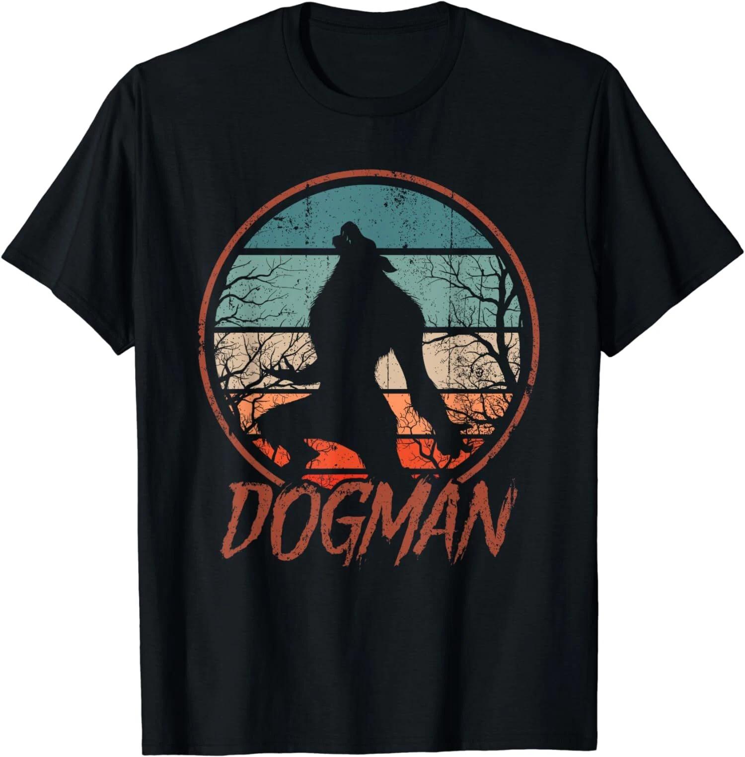 Cryptids Cryptozoology Monsters State of Michigan Dogman T-Shirt XXXXL