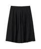 Nyuluki Flared Midi Skirt _Black