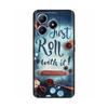 Case For Realme C63 Soft TPU Black Silicone Back Cover For RealmeC63 Cases Cute Protective Shell Painted Colorful Bumper Coque
