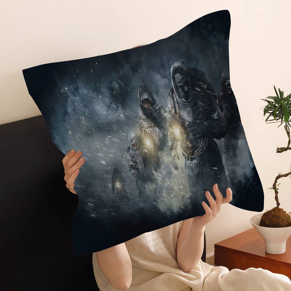 Game F-Frostpunks Personalized Pillow Cover Kids Bedroom Wild Party Decor Pillowcase Kid Birthday Shower Gift