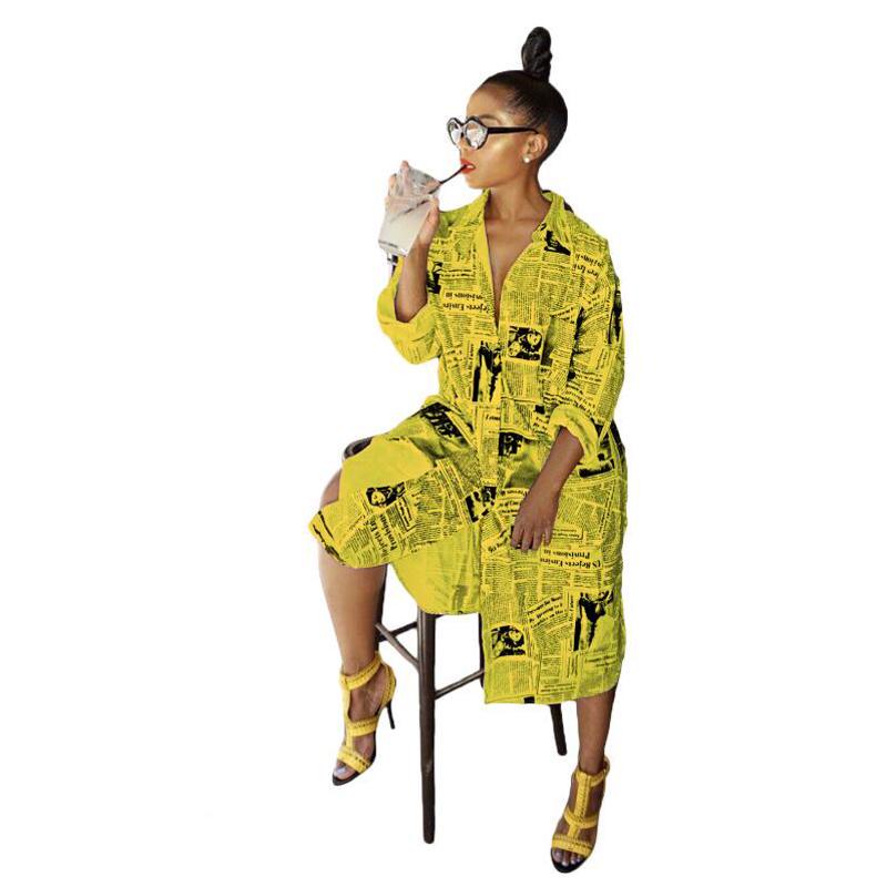 

Жіноче літнє плаття, газетний друк, літерний друк, жакет, сорочка, сукня S жовтий