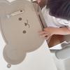 JulyMoly Children's Silicone Placemat: Waterproof, Oil-Proof, Heat-Resistant Mat for High Chair and Kindergarten Use.