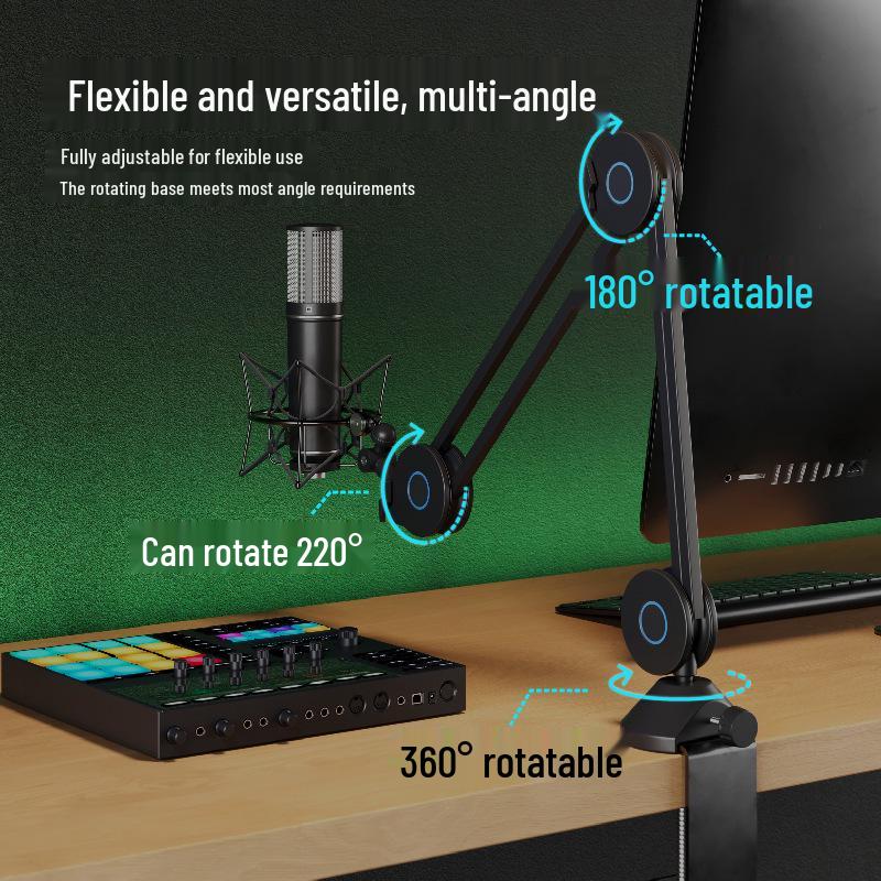 Cross-New Anti-Shake Universal Desktop Microphone Cantilever Stand