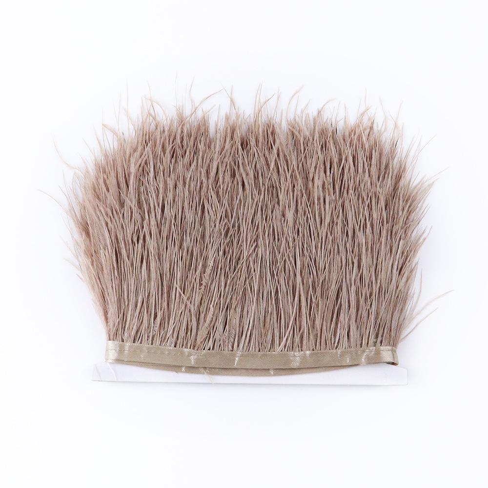 Ostrich Feather Edge 6 -8cm Decorative Wedding Diy Accessories Evening Dress Edge 