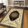 Retro American Bohemia Style Large Carpet Non Slip Washable Rug for Lounge Living Room Bedroom Floor Mat Decor Coffee Table Mat