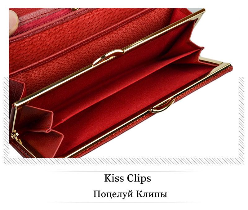 Dámska peňaženka z pravej kože s krokodílím vzorom a priehradkou na mince