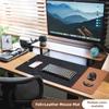 Felt Leather Mouse Pad Waterproof Computer Laptop Mousepad Easy To Clean Writing Pad  Home Office