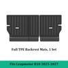 TPE Full Trunk Mat Backrest Pad For Leapmotor B10 2025 2026,All Weather Protector Floor Liners Trunk Mat Heavy Duty Accessories