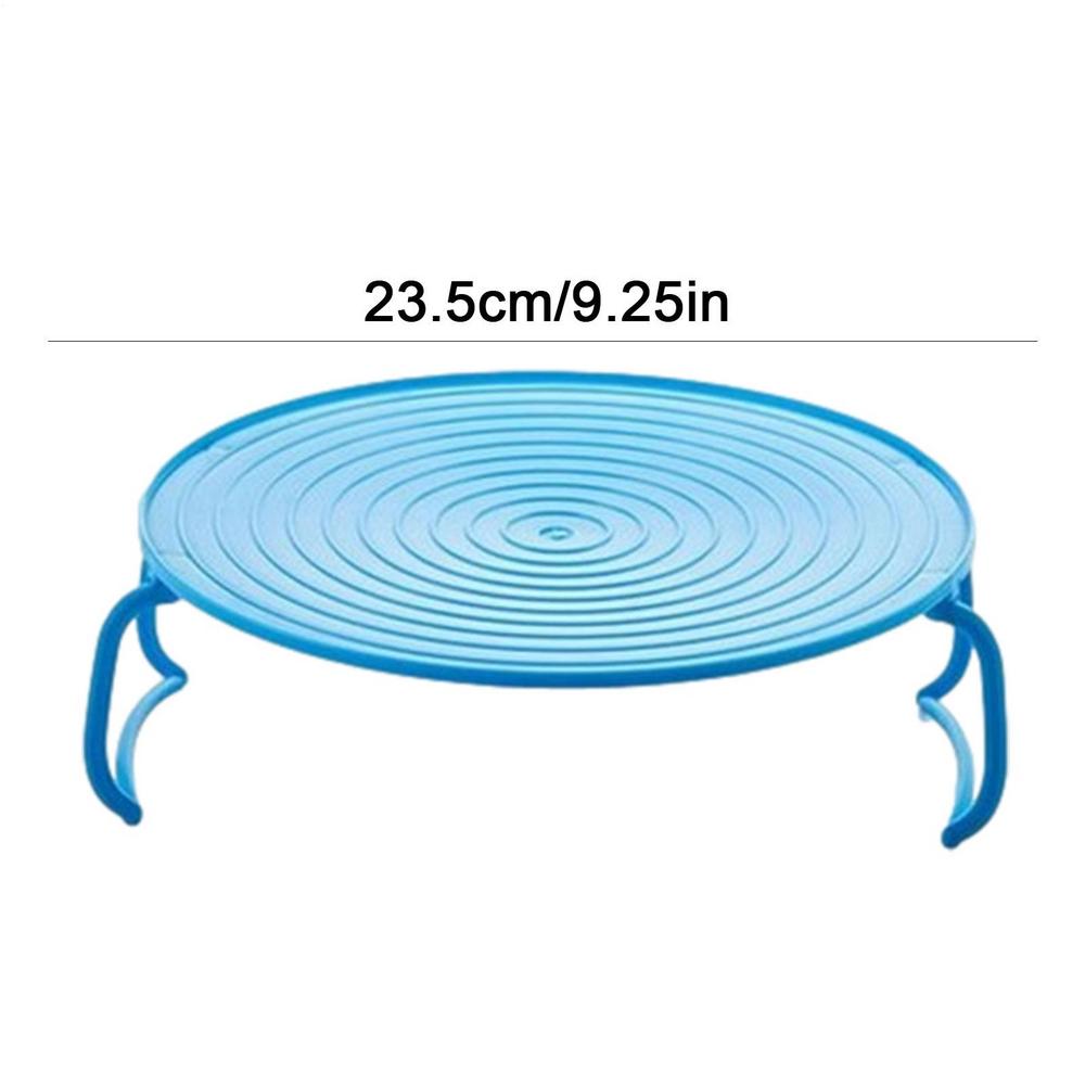 Mikrowellen-Bacon-Tablett Mikrowellen-Stapelregal Mikrowellengeeigneter Teller Kochtablett mit klappbaren Griffen für Schüsseln Wasserbecher