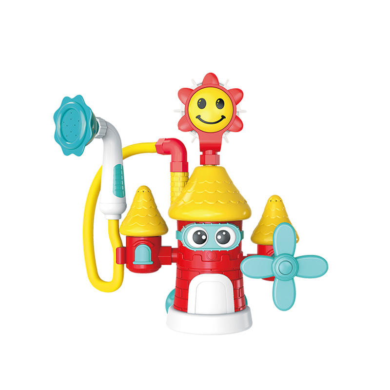 Baby Bath Water Spray Toys Children Play Baby Bathroom Anima Castle Floating Shower Toys Shower