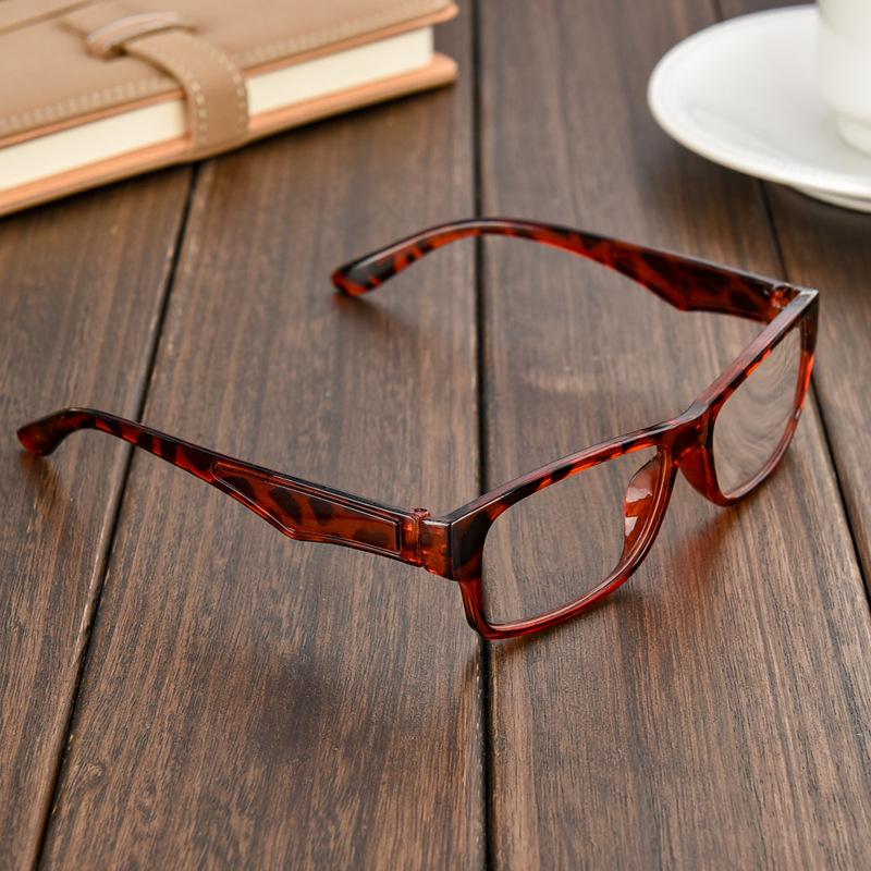 Square Reading Glasses Anti Eyestrain Ultralight Plastic Frame Men Women FULL Frame Presbyopic Eyeglasses