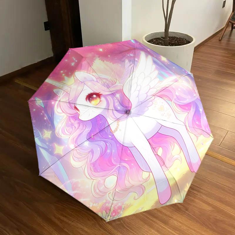 

Enchanted Unicorn Umbrella: Automatic Opening & Closing, Foldable Design, Outdoor, Perfect Gift for Fans & Travelers!1125011a