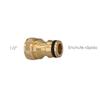 SATURNIA - Brass Hose Adapter 1/2" Female, Tap Adapter, Tap Connector To Quick Connector