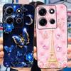 Fashion Butterfly Phone Case For Infinix Note 30i Note30 Pro 2023 Soft Silicone TPU Back Cover For Infinix Note 30 Pro Note30i