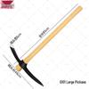 Multi-functional Tactical Engineer Shovel with Wooden Handle