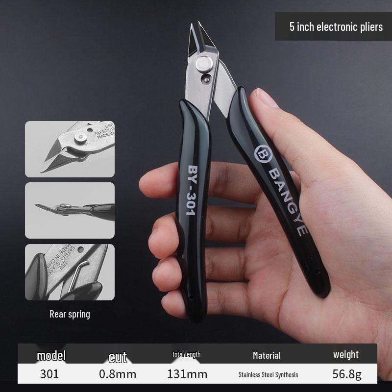 170II Ruyi Mini Industrial Electronic Angled Pliers and Cutters