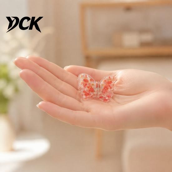 Hair Clips for Women Magnetic Girls, Butterfly Shape Strong Hold Non Slip Claw Clips, Seamless 2-in-1 Clip Thick or Thin Non-slip Accessories