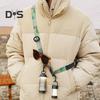 Outdoor Camping Crossbody Bag Strap Adjustable Length Quick Release Extensible Shoulder Strap with Multi-Hanging Ring